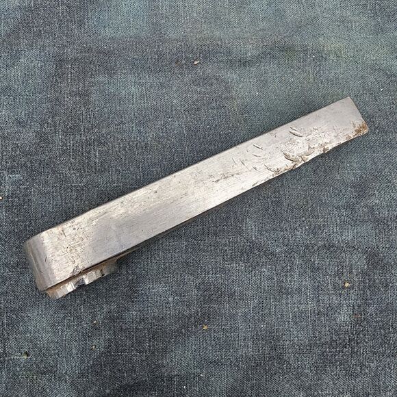 Vintage Safe Vault Door Handle - 5.5" x 1" Stainless Steel Alloy - Picture 5 of 8